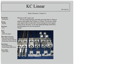 Desktop Screenshot of kclinear.com