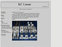 Tablet Screenshot of kclinear.com